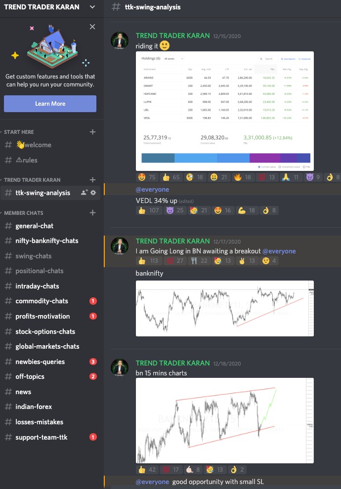 Trend Trader Karan